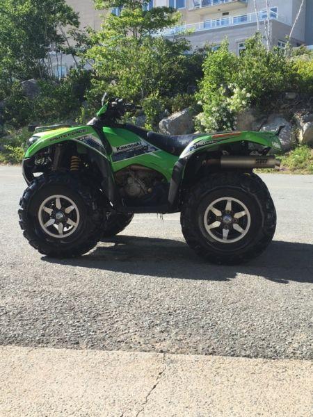 2013 brute force 750 lifted 28 tires hmf exhaust and more!