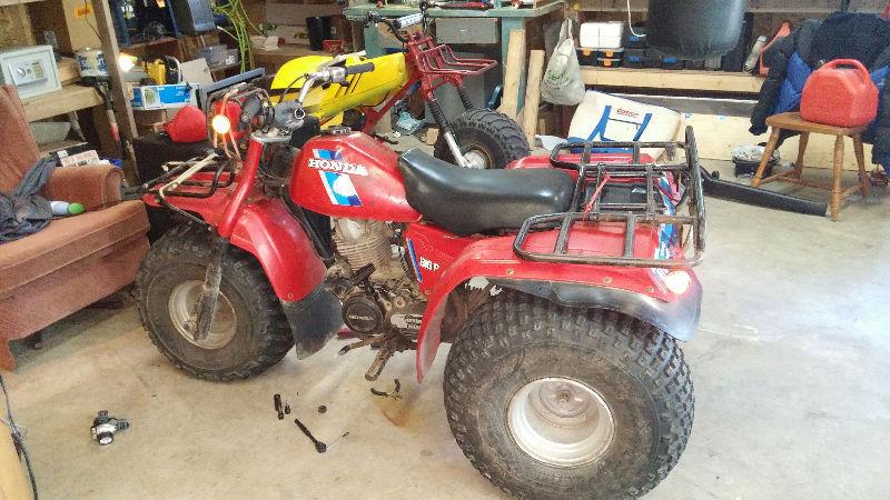 3 wheeler big red great bike