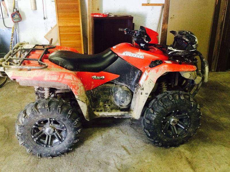 Suzuki King Quad 750 Only 1200 KM Need Gone