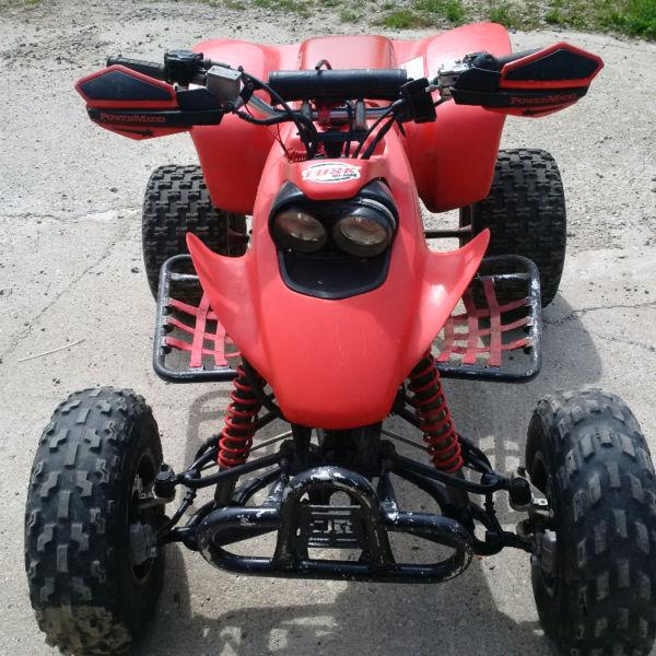 2003 Honda 400 EX. Rock Solid Quad