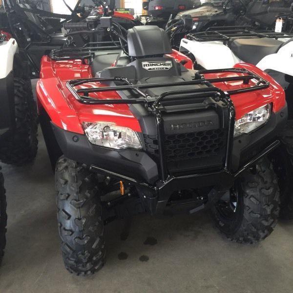 New 2017 Honda TRX 420 Rancher