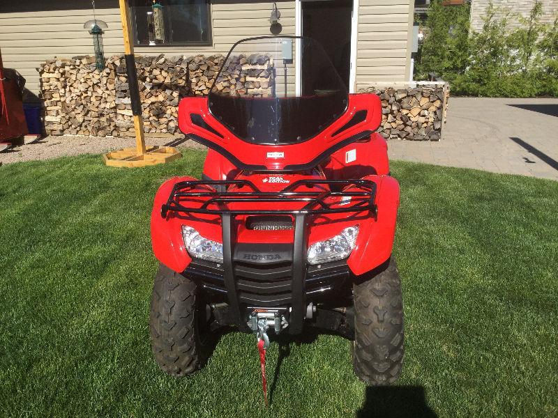 Great Deal 2014 Honda TRX420 with Tracks