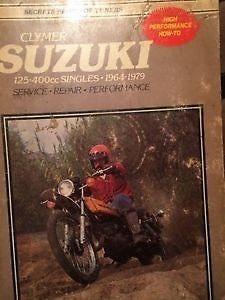 1964 - 1979 Suzuki 125 - 400 Singles Service Manual