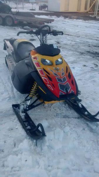 2004 summit 800 blown engine