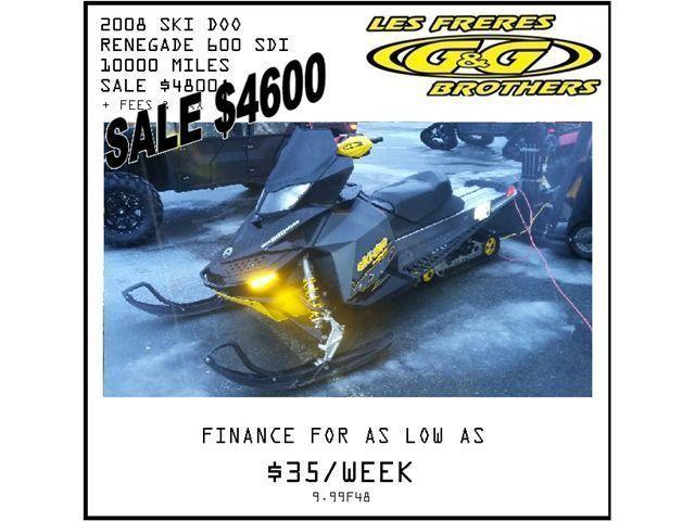 SUPER DEALS ON USED SLEDS ONLY AT G & G BROTHERS LTD