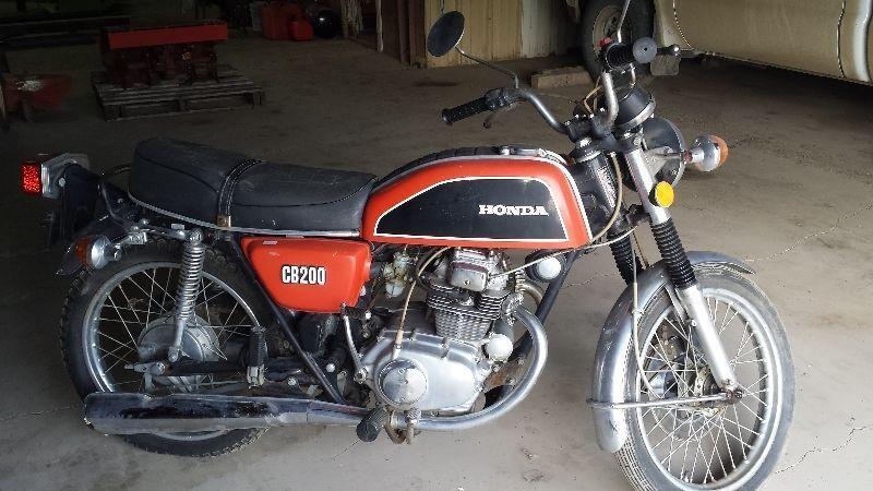 1974 Honda CB 200