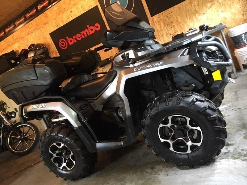 2014 CAN-AM OUTLANDER XT 800R DPS ✅ ÉCHANGE