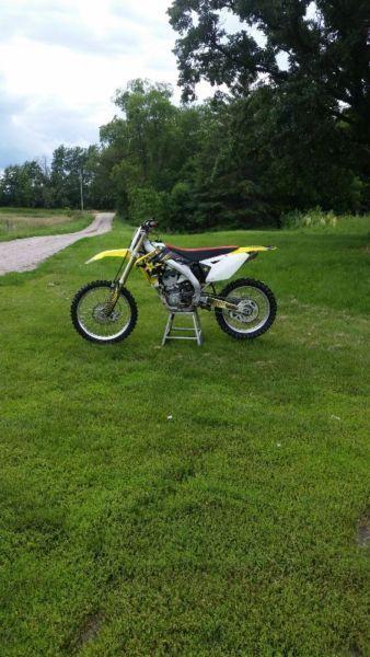 2012 suzuki RMZ 450 low hours