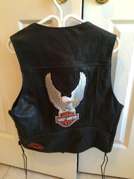 Walter Dyer leather vest - new