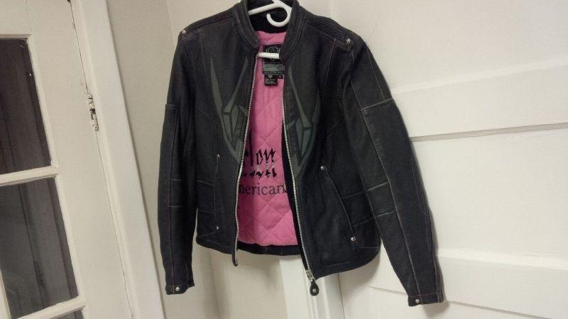 Ladies Arlen Ness MC Jacket S (As new condition)