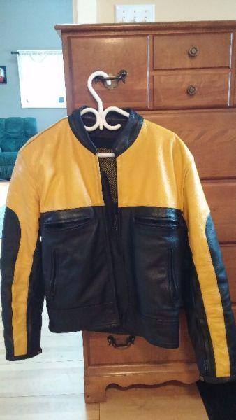 Genuine Leather Motorcycle Jacket for VERY CHEAP