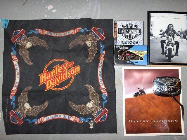 HARLEY DAVIDSON Books and Other Items