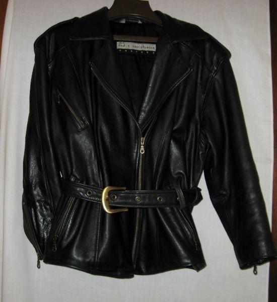 Ladies Designer Motorcycle Leather Jacket