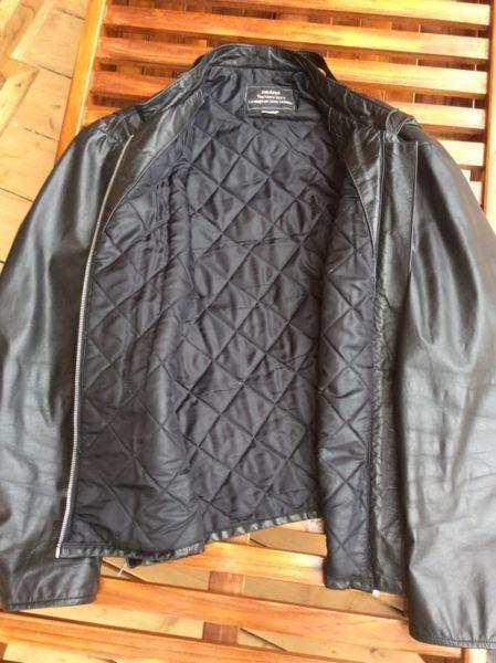 Men's Leather Motercycle Jacket