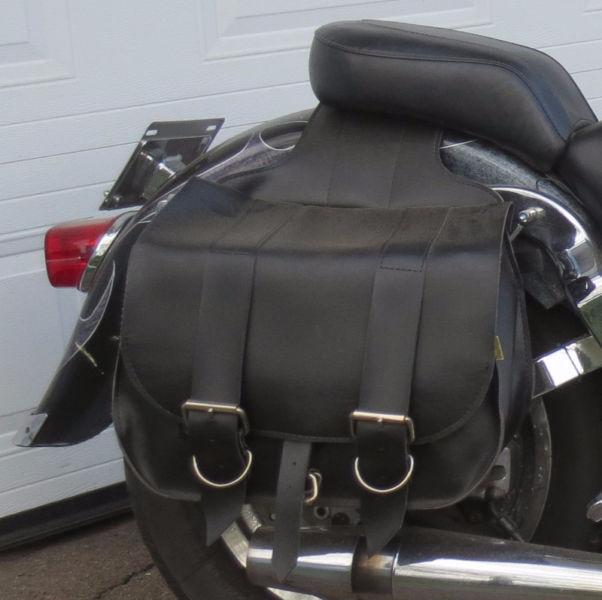 Willie & Max Saddlebags with mounting brackets