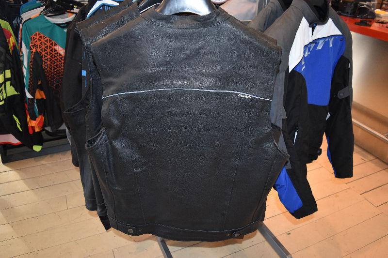 JOE ROCKET LEATHER VESTS ON CLEARANCE NOW AT  MOTORSPORTS