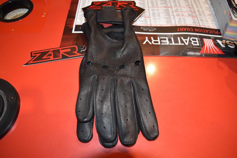 MEN'S Z1R PREMIUM LEATHER RIDING GLOVES IN STOCK NOW!