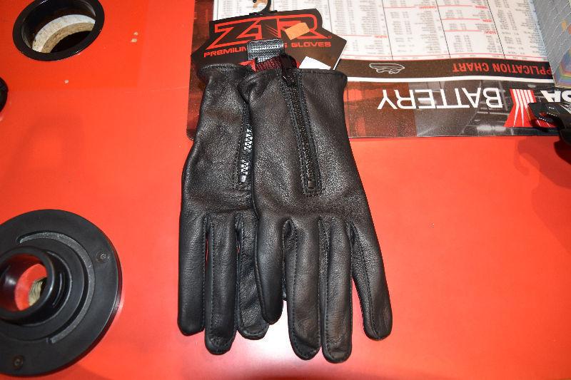 WOMEN'S PREMIUM LEATHER MOTORCYCLE RIDING GLOVES IN STOCK NOW!