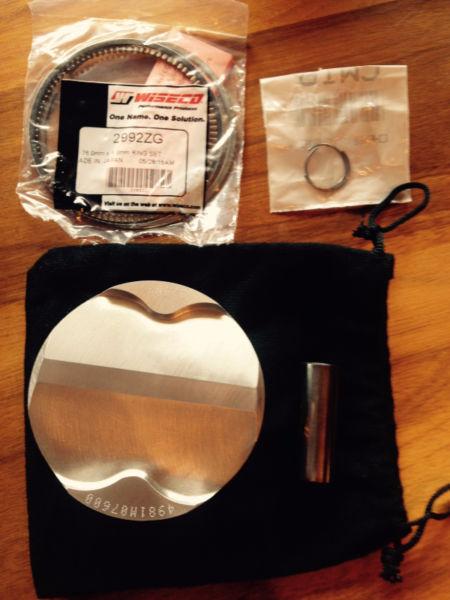 KTM 250 Wiseco piston and rings Brand NEW kit