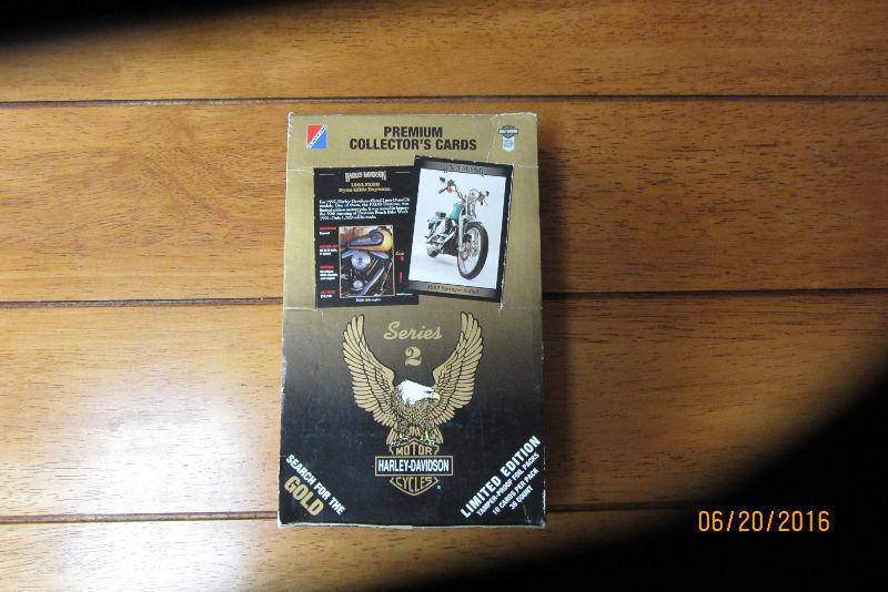 5 BOXES1992 HARLEY COLLECTOR CARDS