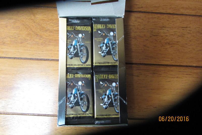 5 BOXES1992 HARLEY COLLECTOR CARDS