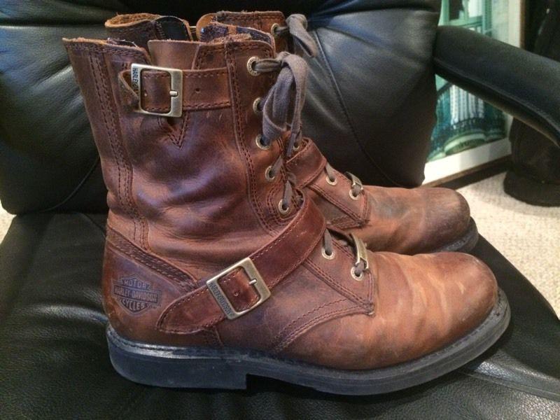 Harley riding boots size 12