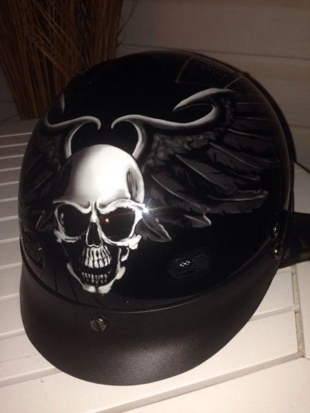 Motor bike helmet $75