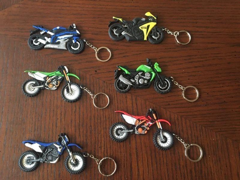 Motorcycle key chains !! $5 each. 6 for $20