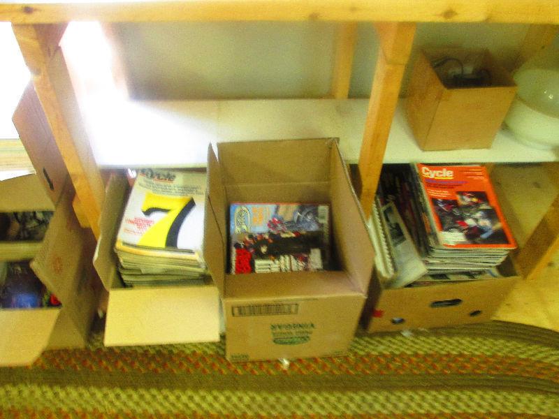 486 OLD MOTORCYCLE MAGAZINES 1960'S TO 1990'S $200.00 O B O