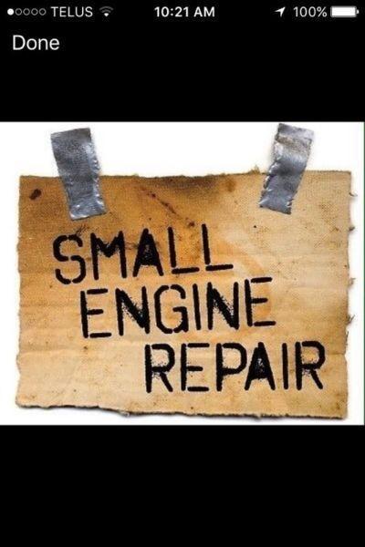 Small engine repair