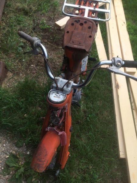 Parting out 1965 Honda CT200 90