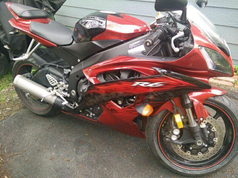 2011 yamaha r6 low kms