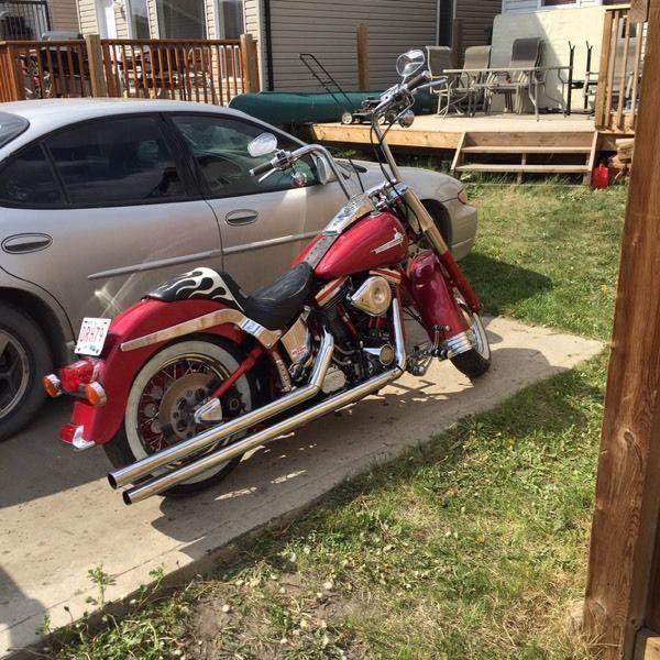1989 heritage softail .trade for a side by side