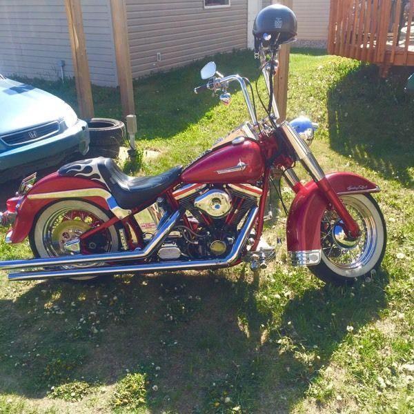 1989 heritage softail .trade for a side by side