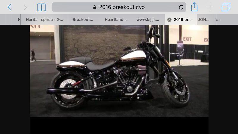 Harley Breakout CVO Pro street