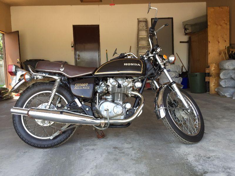 1975 Honda CB 500T - Runs and in good shape