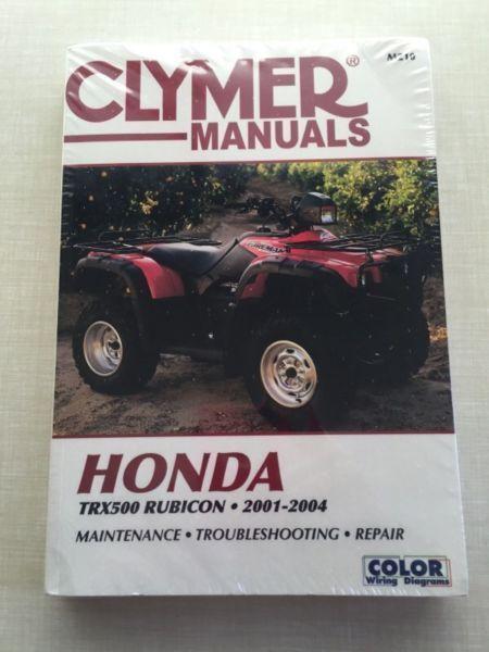 Honda Rubicon Clymer Repair Manual