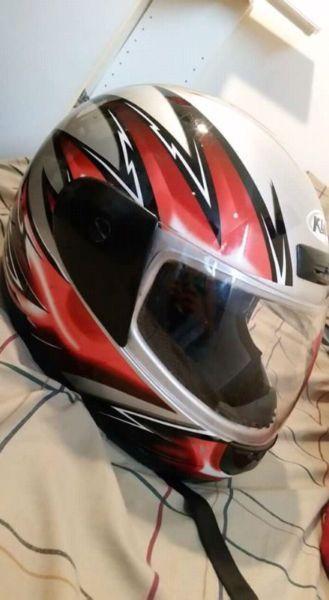 Motorcycle/atv helmet
