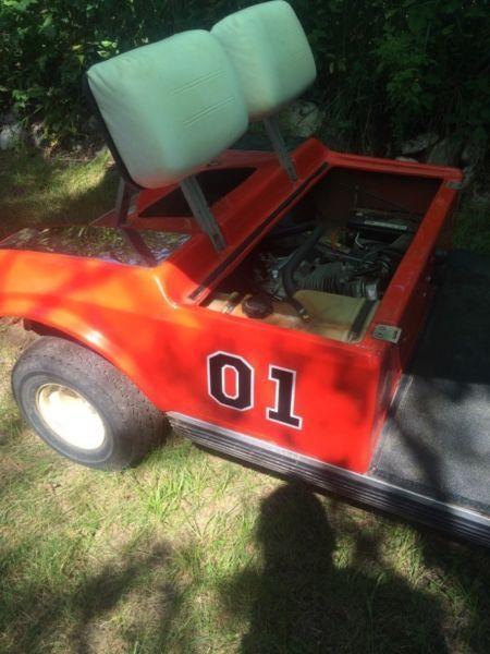 Custom 1987 club car golf cart engine swaped