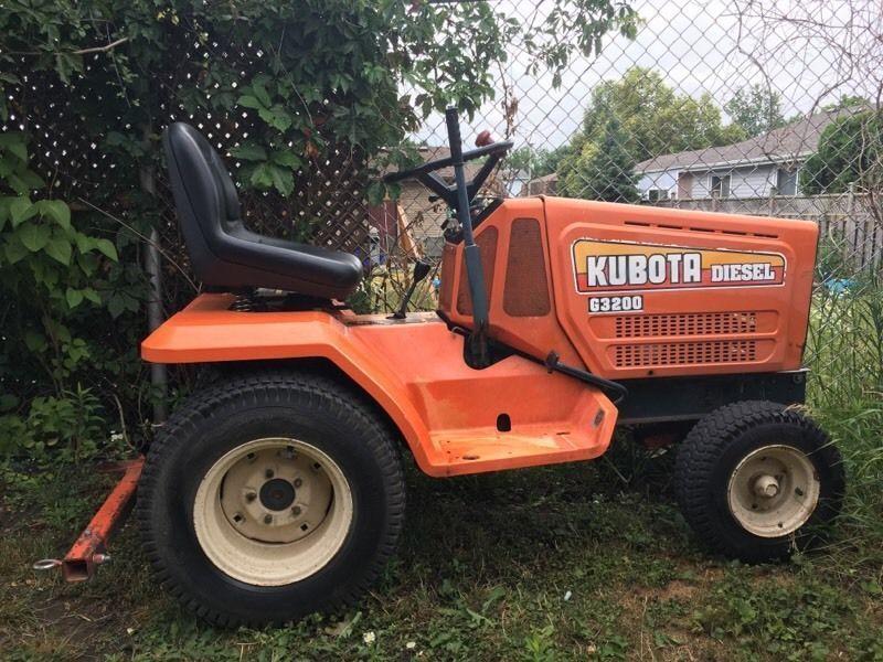 Trade kubota diesel mower for atv