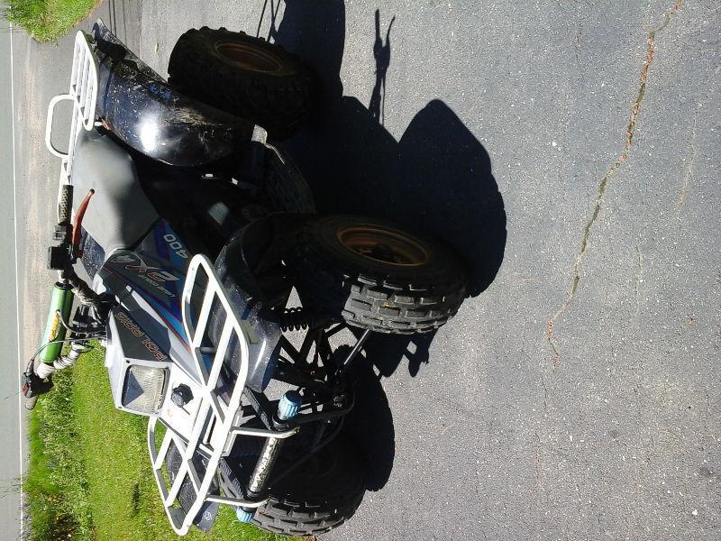 I have a polaris trail boss for sale asking 400$