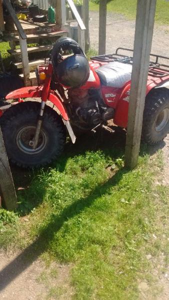 1984 Honda 200 bigred