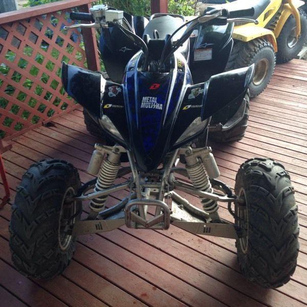 YZF YAMAHA QUAD UP FOR GRABS!!