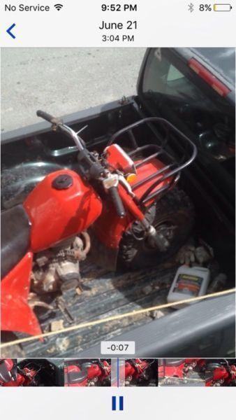 Honda trike 200m for trade