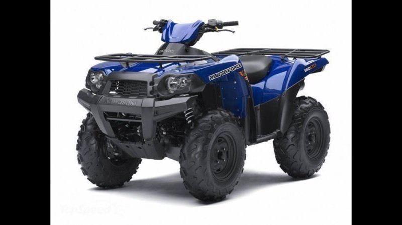 2012 Kawasaki Brute Force 650 only 1400 kms