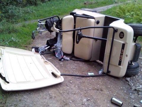 Wanted: !•! All GOLF CARTS Blown-up, Wrecked or Unwanted !•!