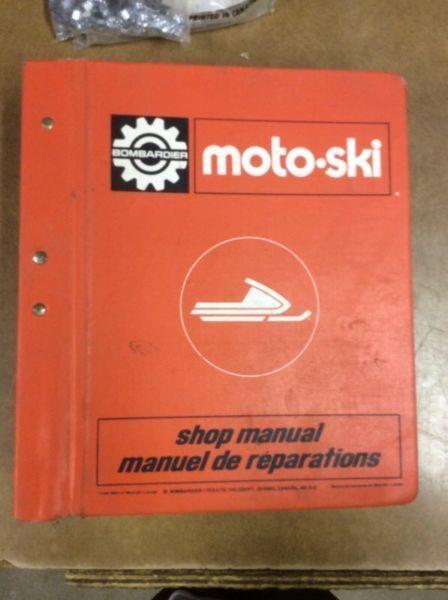 1981 MOTO-SKI&SKI-DOO PARTS MANUAL