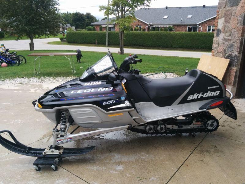 Two sleds sell or trade