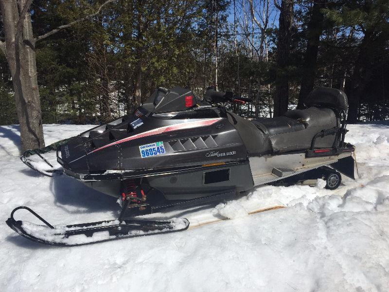 two working snowmobiles for sale