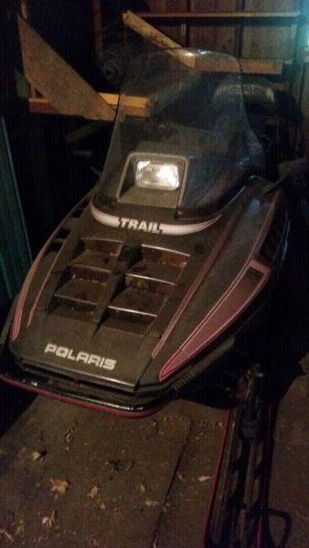 1992 polaris indy trail deluxe two up with reverse